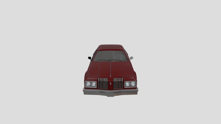 Car example with texture 3D Model