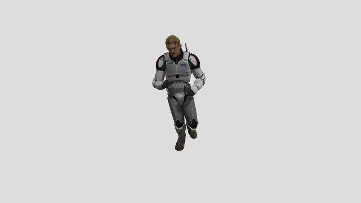 Star Wars Battlefront 3 X2 Jog Circle 3D Model