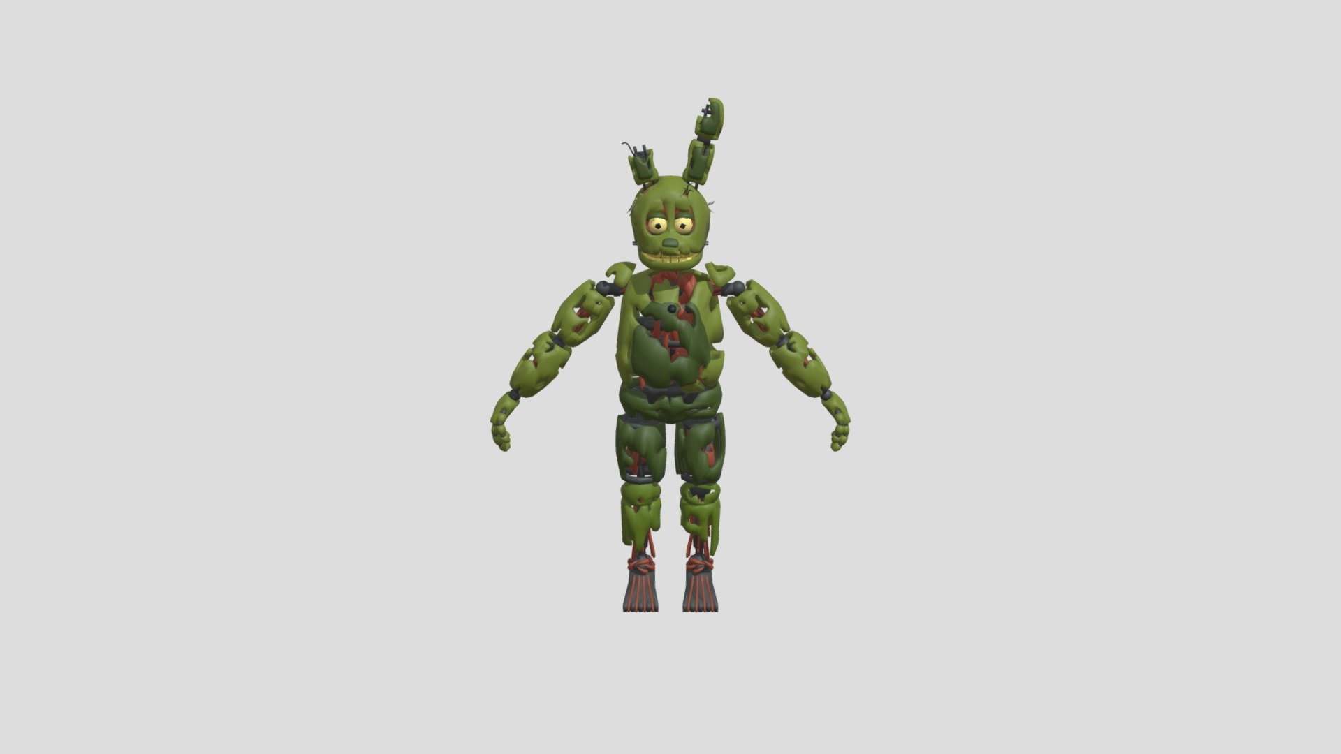 Springtrap - Download Free 3D Model By Tankman (@emirtaha) [788cd31 ...