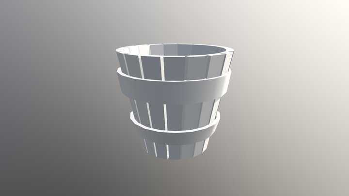 Federico And Davarians Big Brain PogChamp Bucket 3D Model