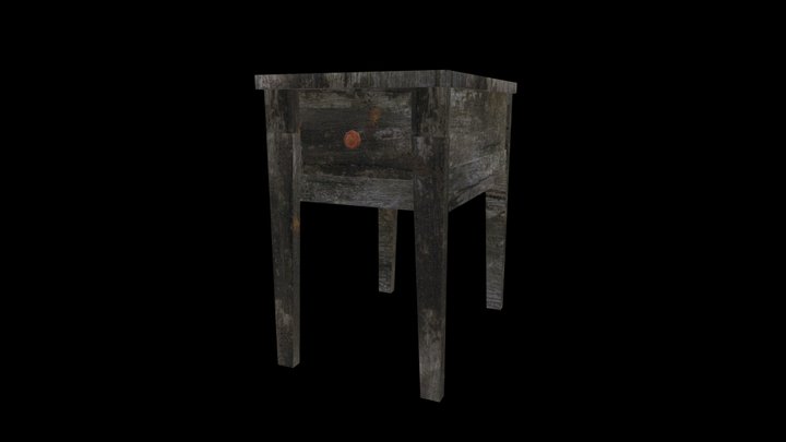 Creepy PS1 Dresser 3D Model