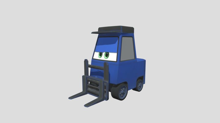 Pitty Cars 3 Game 3D Model
