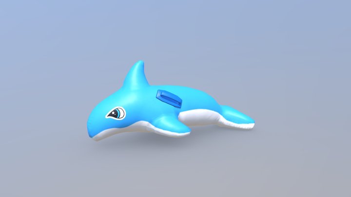 Pool toy - Dolphin 3D Model