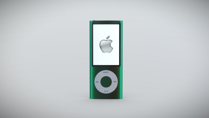 Apple iPod Nano 5 Gen digital media player 3D Model
