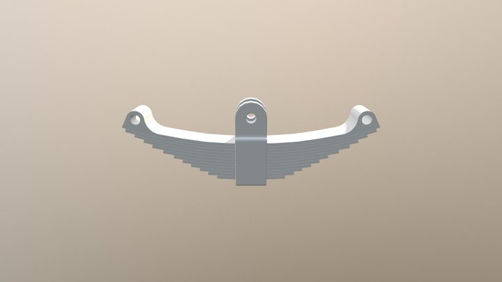 Leafspring 3D Model