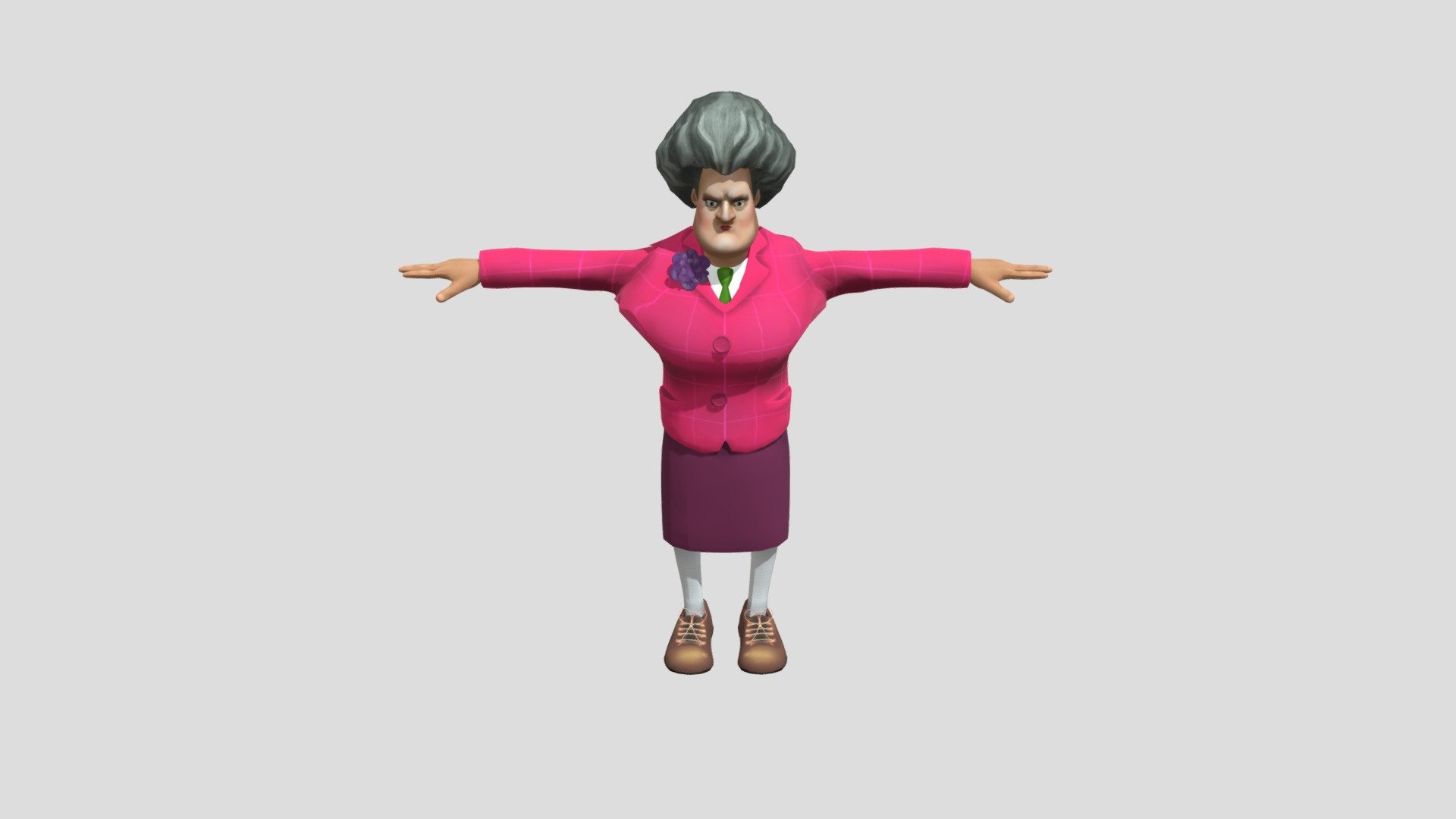 Scary teacher - Download Free 3D model by aldiyar4ikpiktik [7891b01 ...