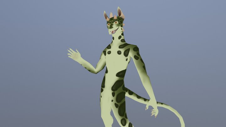 Dragon Bones 3D Model