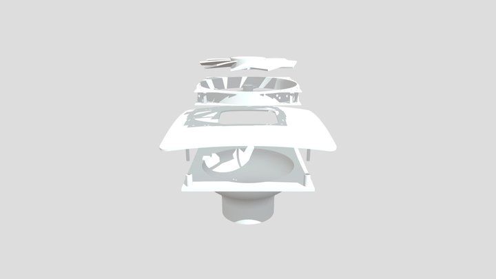 Ventilador 3D completo – Modello 3D gratuito STL