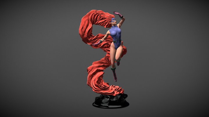 Medusa Inhumans 3D Model