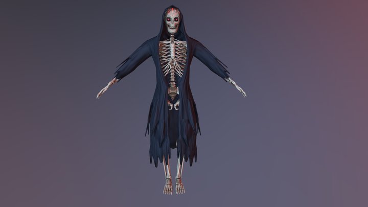 Grim Lord Varyl 3D Model