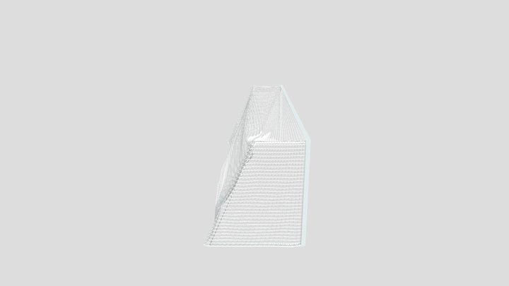 Porteria de Futbol 11 3D Model