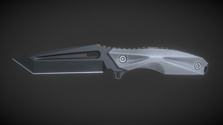 Knife (Havoc, Tanto) 3D Model