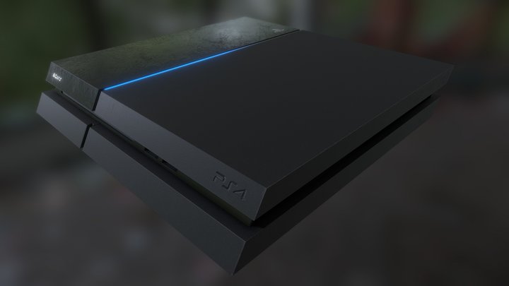 PlayStation 4 Original 3D Model