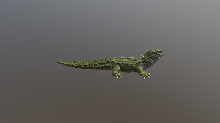 SculptrVr Tuatara 3D Model