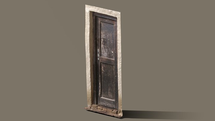 Old Door #1 3D Model