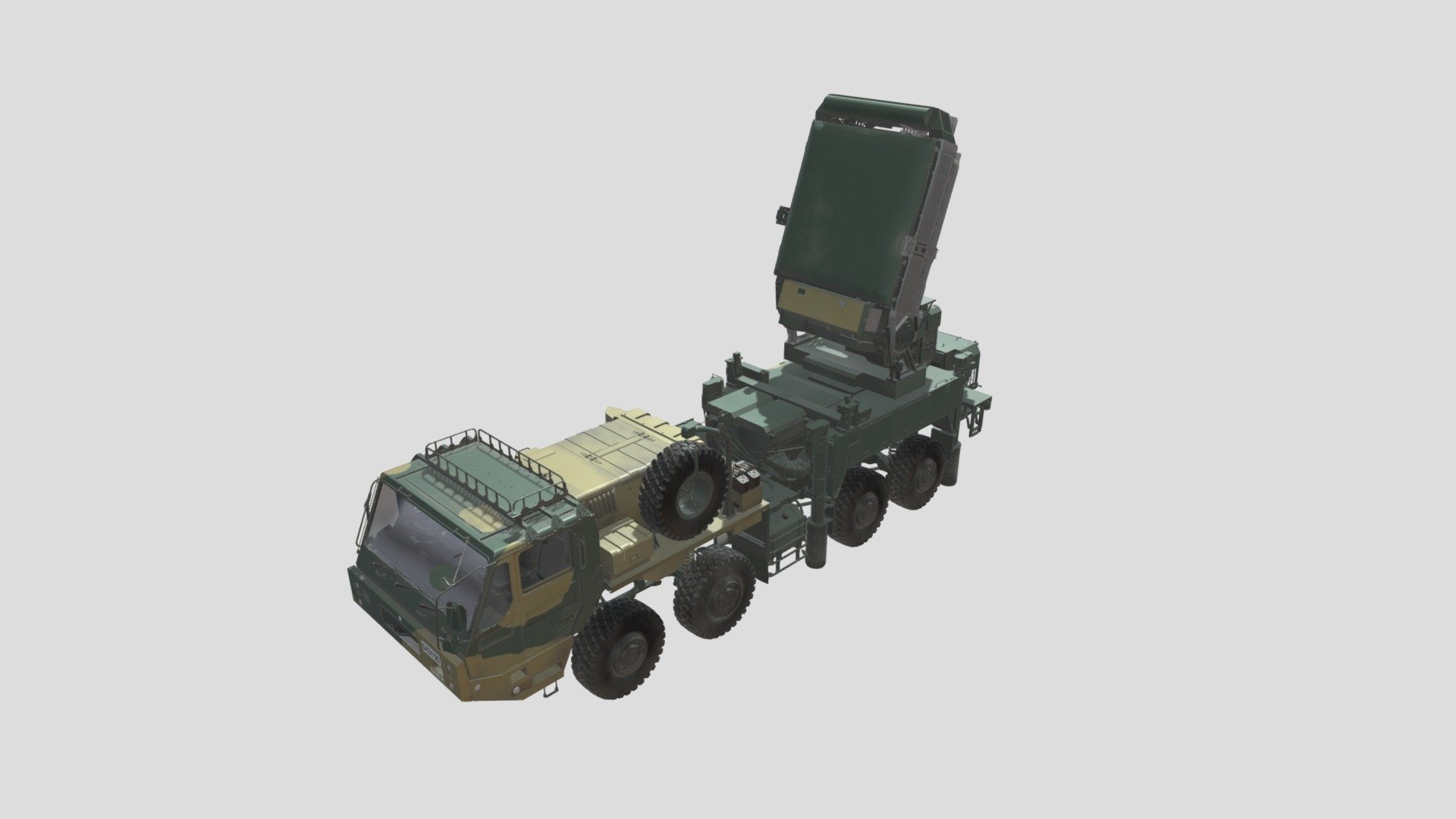 Type-03 Chu-SAM Defense System Radar - 3D model by timonfreud [789485b ...