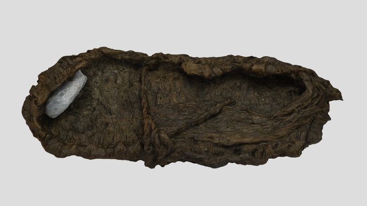 5000 Jahre alter Schuh von Maur-Schifflände 3D Model
