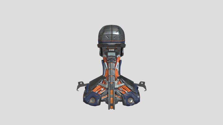 Adam Head 3D Model