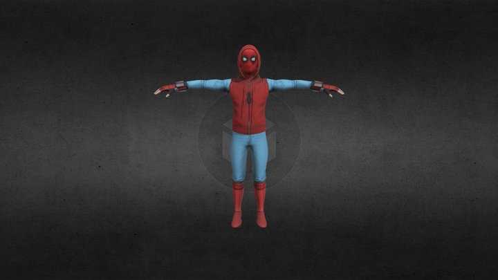 Spider-Man Homecoming 3D Model 3D Model