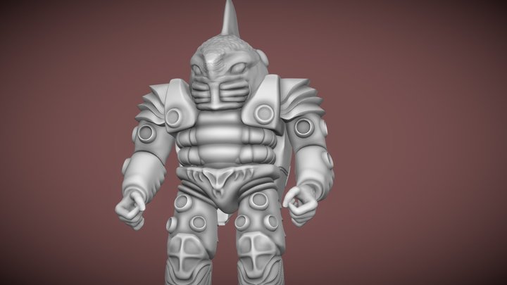 Submarauder Decepticon Transformer 88 Printable 3D Model