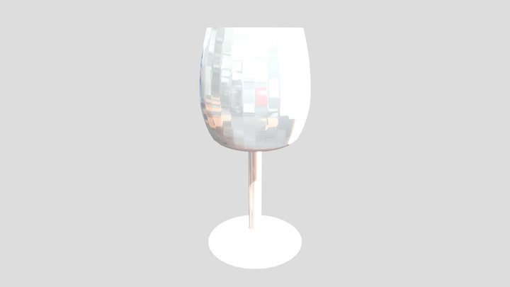 wineglasswhite 3D Model