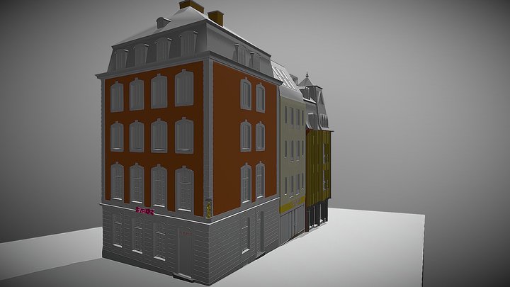 Krämerstrasse_Variante II colour 3D Model