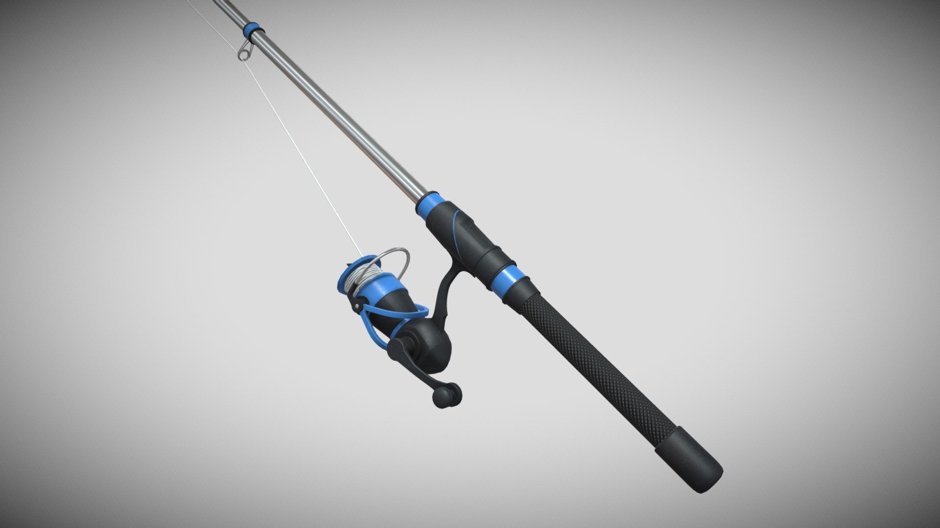 Fishing Rod, Rigged and Animated - Download Free 3D model by Ergin ERYILDIR  (@ergin3d.com) [78991bf]