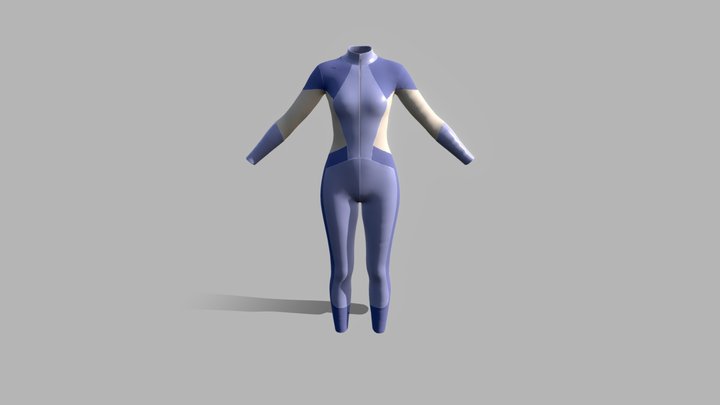 Wingsuit 3D Model