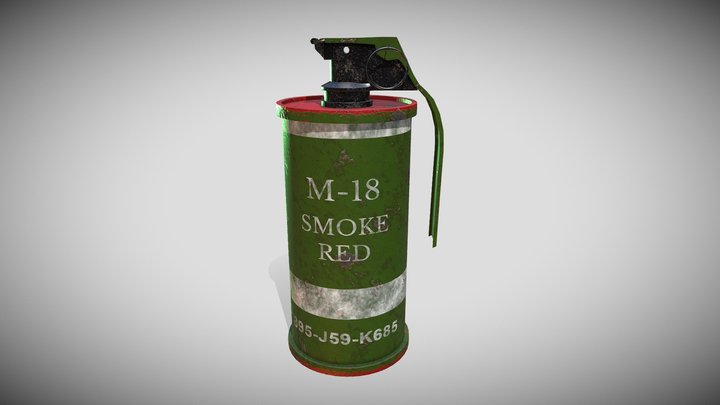 smoke-grenade 3D Model
