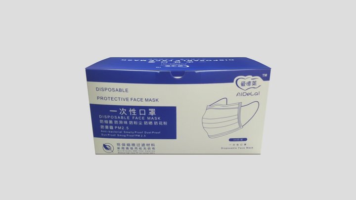 Face Mask Box – Modello 3D gratuito STL
