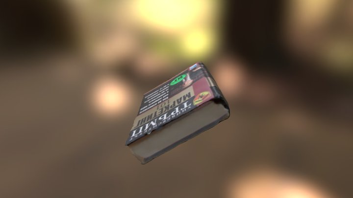 Kniga Kor 02 3D Model