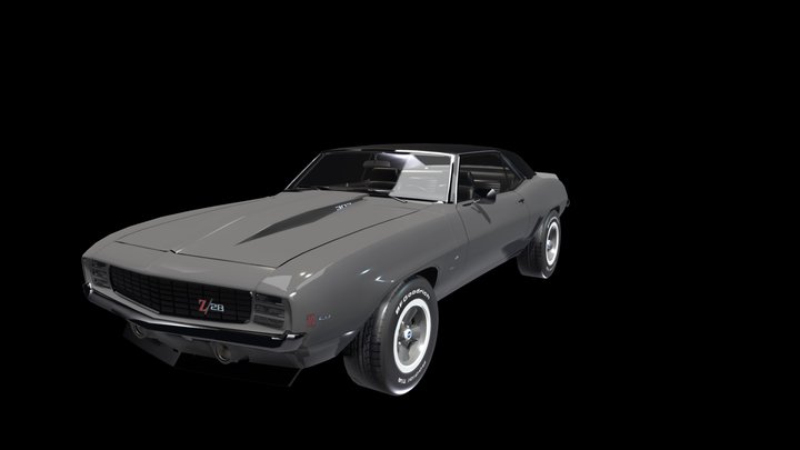 1970 Chevrolet Camaro 3D Model