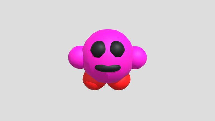 Kirby 3D Model