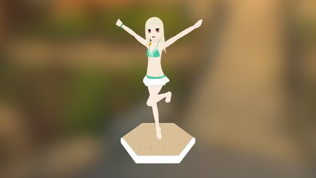 BEACH QUEENS - Illya 3D Model