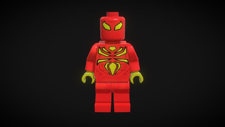 Lego Iron-Spider 3D Model