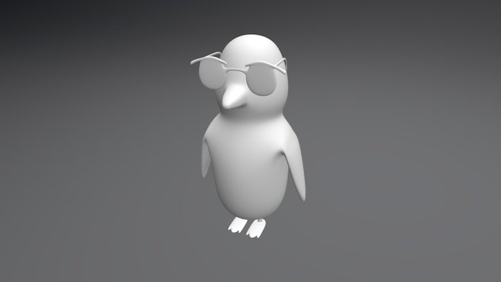 Penguin 3D Model