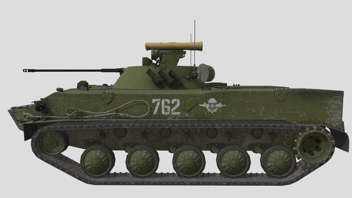 BMD-3 - USSR 3D Model
