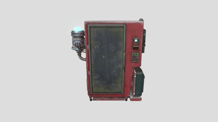 HELADERA_UV_SUBS 3D Model
