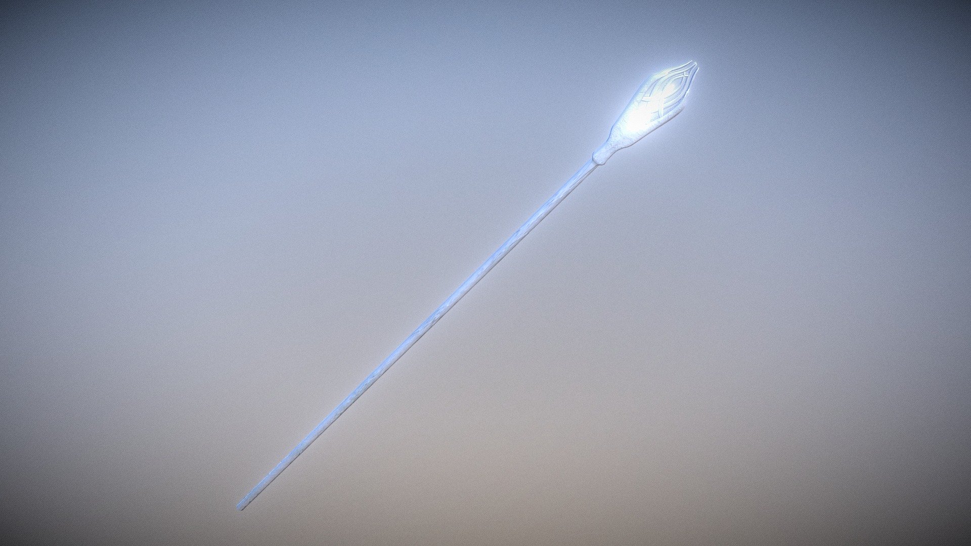 Gandalf's Staff (Lord of the Rings) — Sketchfab embed 3D viewer