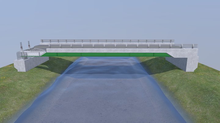 HYDRO RAHMEN BRIDGE 3D Model