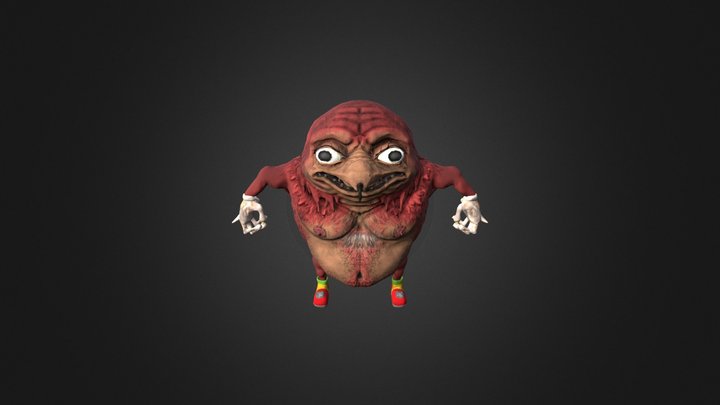 Ancient Ugandan Knuckles 3D Model