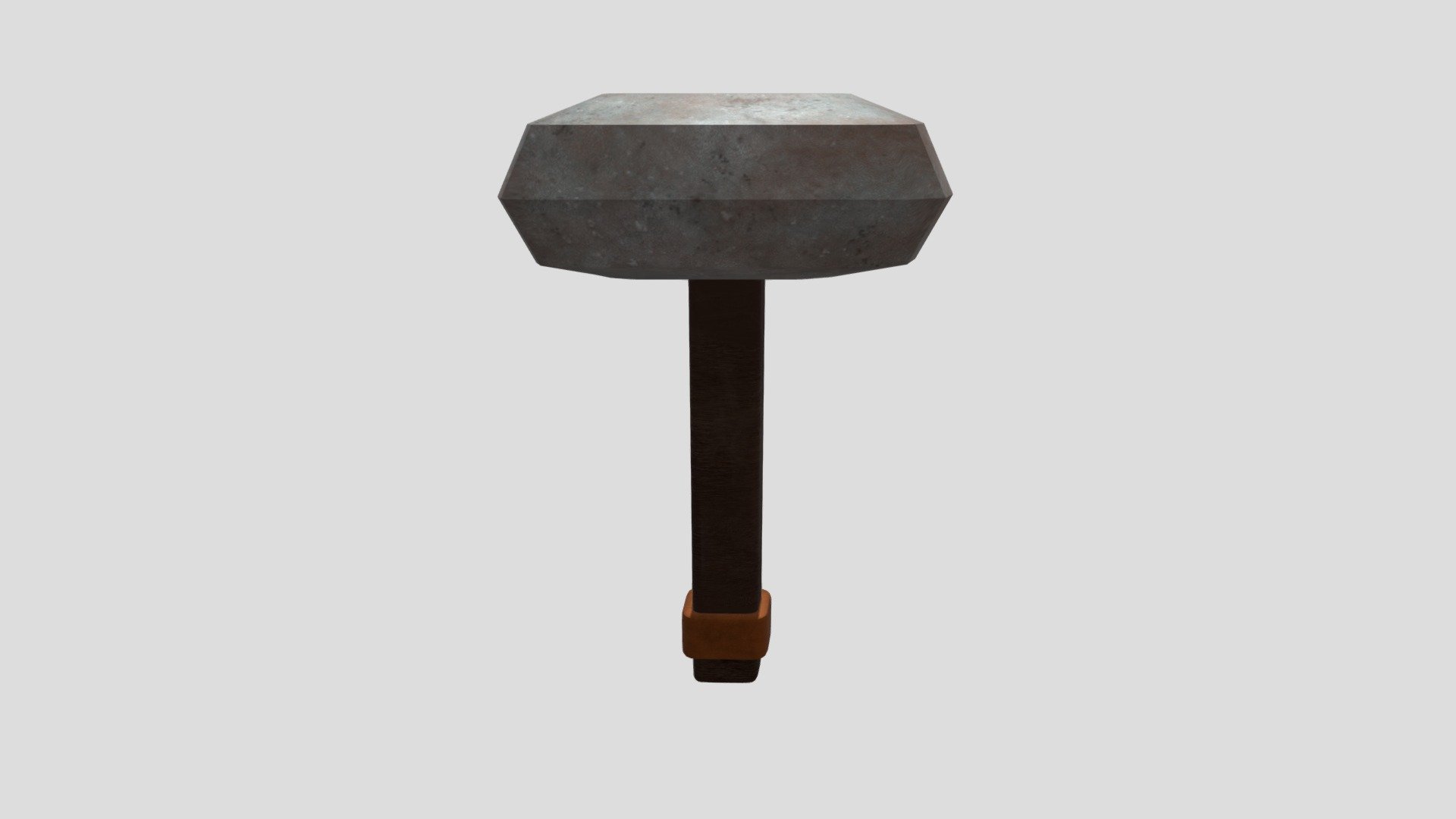 martillo de herrero.
