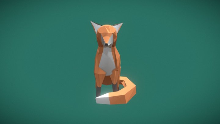 Fox 3D Model