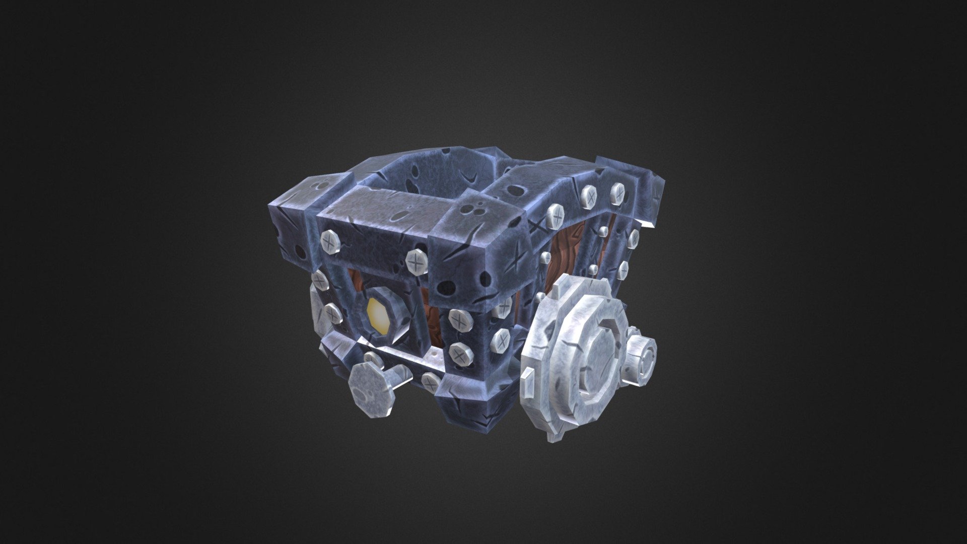 Cartoon Mine Cart - 3D model by Bang Clara (@bangclara) [78a1090