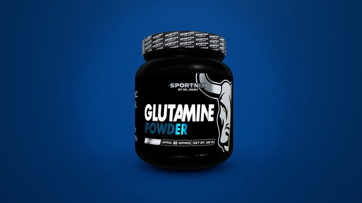 GLUTAMINE POWDER 3D Model