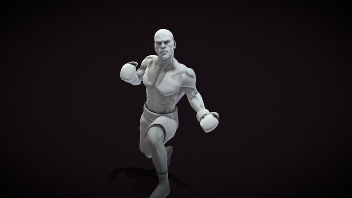boxer_6 3D Model