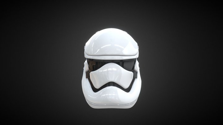 Stormtrooper helmet 3D Model