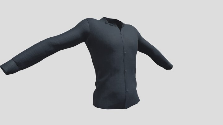 Deep Blue Shirt