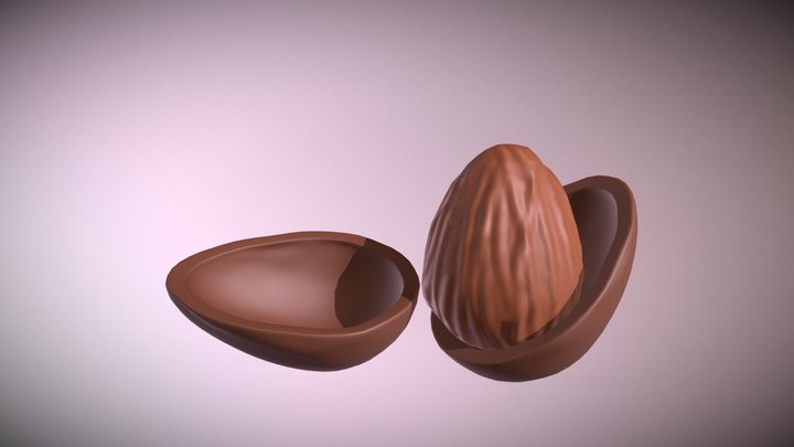 Chocolate Egg - 3D Model by Grishmanovskij Anton