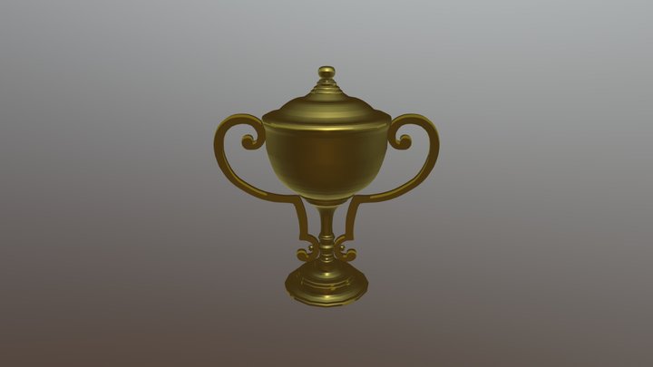 Golden Cup 0 3D Model